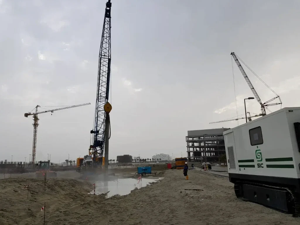 Ground improvement in Athlone